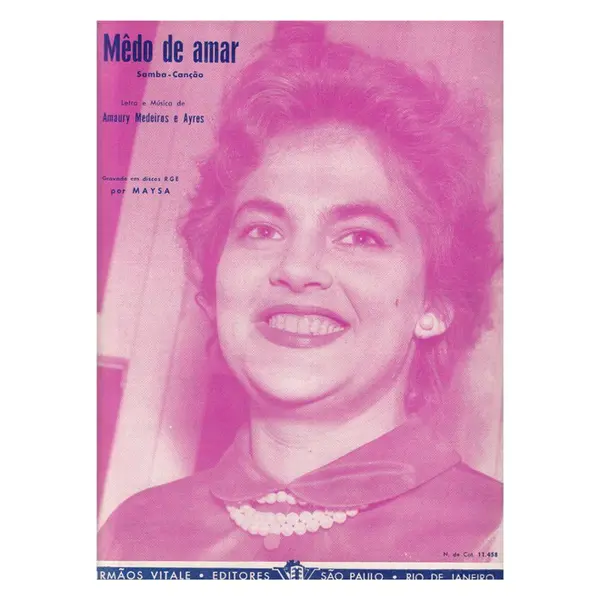 Medo De Amar  - Samba-Canção  (Edição Antiga)