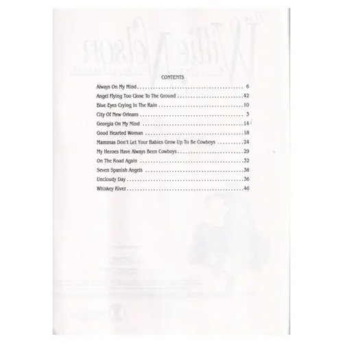 The Willie Nelson Guitar Songbook