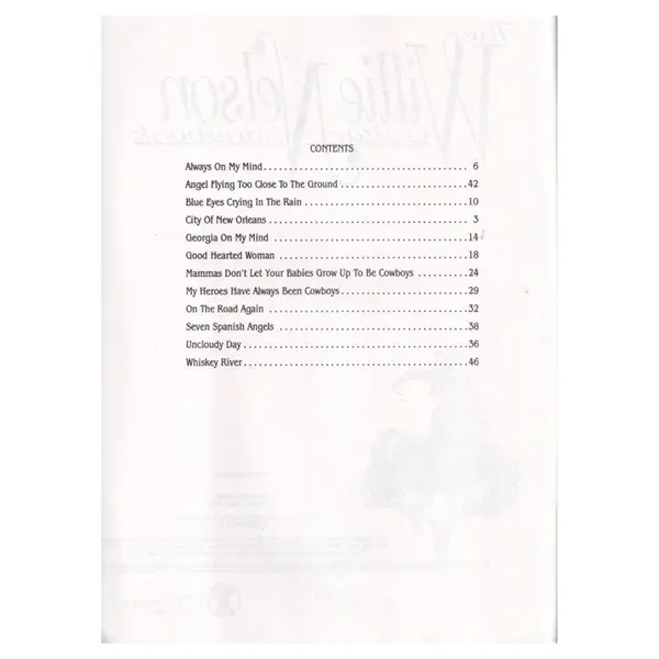 The Willie Nelson Guitar Songbook