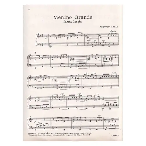 Menino Grande - Samba Canção