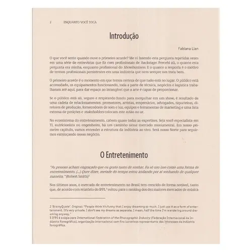 Enquanto você toca...