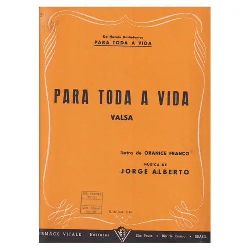 Para Toda A Vida  - Valsa  (Edição Antiga)