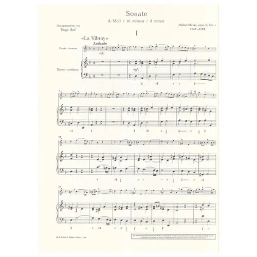 Sonate D-Moll  Op. II,  N.2