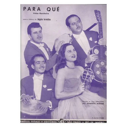 Para Qué - Valsa-Rancheira  (Edição Antiga)