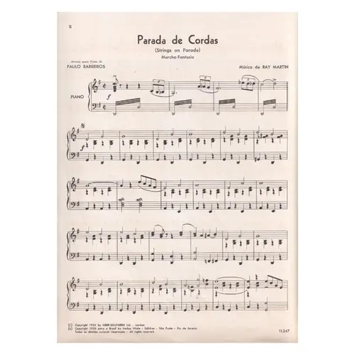 Parada De Cordas  - Marcha-Fantasia  (Edição Antiga)