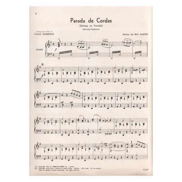 Parada De Cordas  - Marcha-Fantasia  (Edição Antiga)