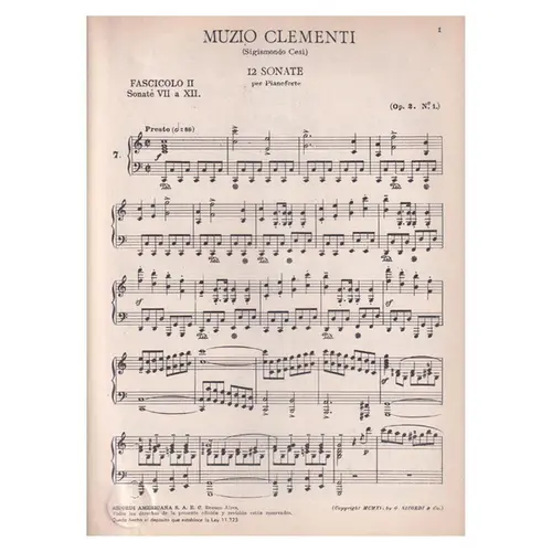 12 Sonatas - Vol.2  (7-12)