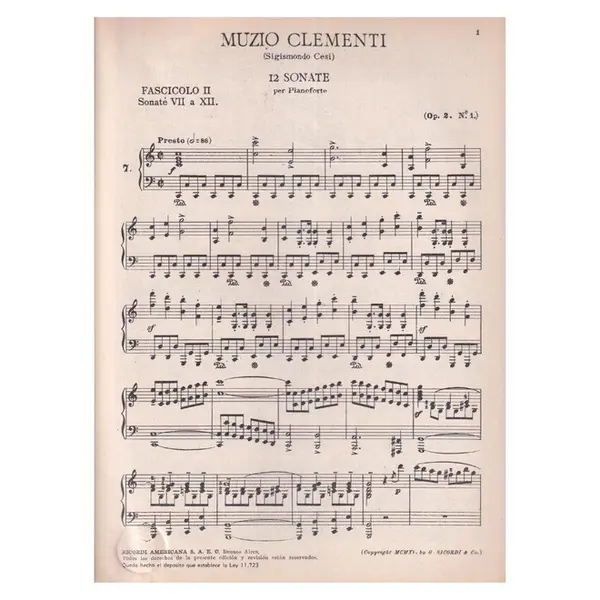 12 Sonatas - Vol.2  (7-12)