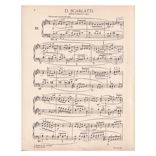 Sonata L.33 B Minor