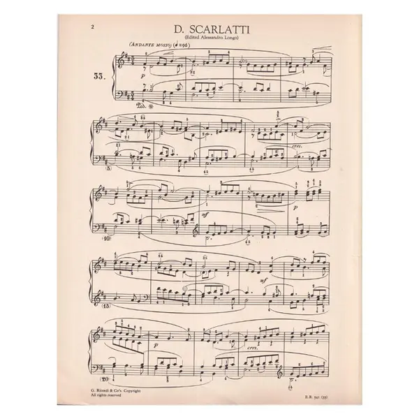 Sonata L.33 B Minor