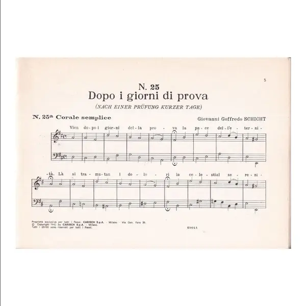 Quaderni per gli esercizi d'armonia e di contrappunto sul corale - quaderno 2