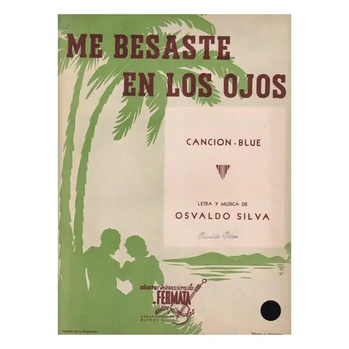 Me Besaste em Los Ojos - Cancion Blue