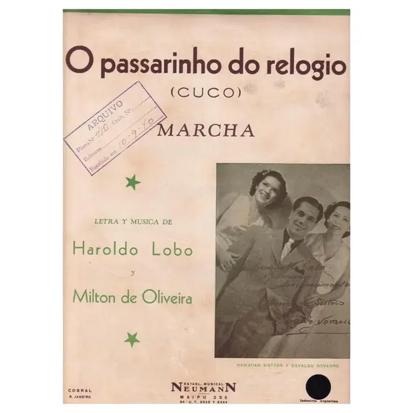 O Passarinho do Relogio(Cuco) - Marcha
