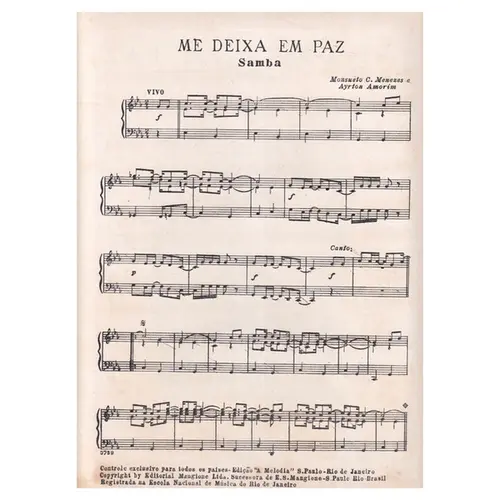 Me Deixe Em Paz - Samba
