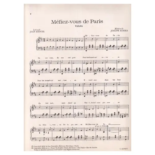 Méfiez-Vous de Paris - Valsa