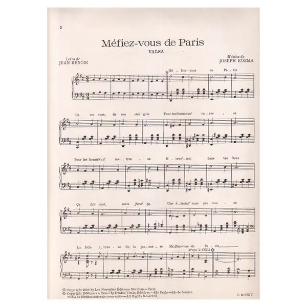 Méfiez-Vous de Paris - Valsa