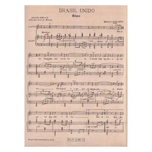 Brasil Unido - Hino  (Edição Antiga)