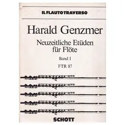 Neuzeitliche Etuden Fur Flote Band 1