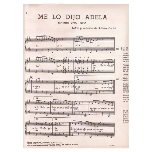 Me Lo Dijo Adela