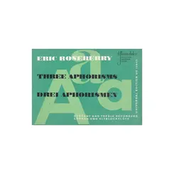 Three Aphorisms - Drei Aphorismen para duas flautas doce