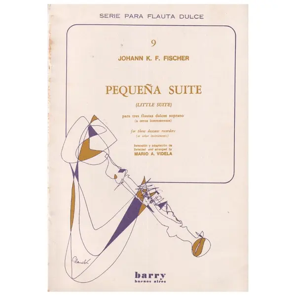 Pequeña Suite (little suite) para tres flautas dulces soprano