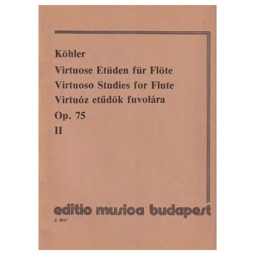 Virtuoso Studies for flute  Op.75-Vol.2
