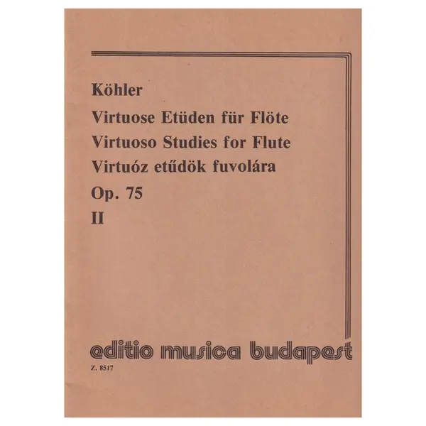 Virtuoso Studies for flute  Op.75-Vol.2