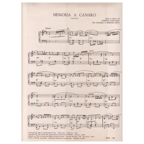 Memoria a Canaro - Tango