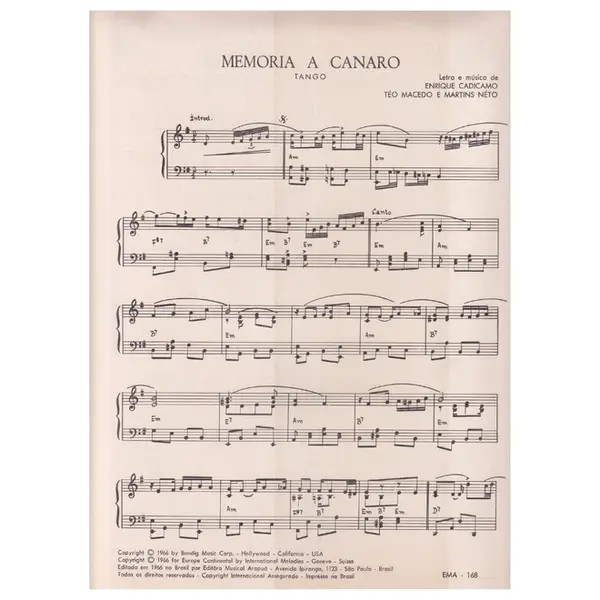 Memoria a Canaro - Tango