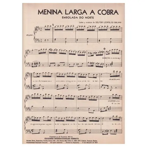 Menina Larga a Cobra - Embolada do Norte