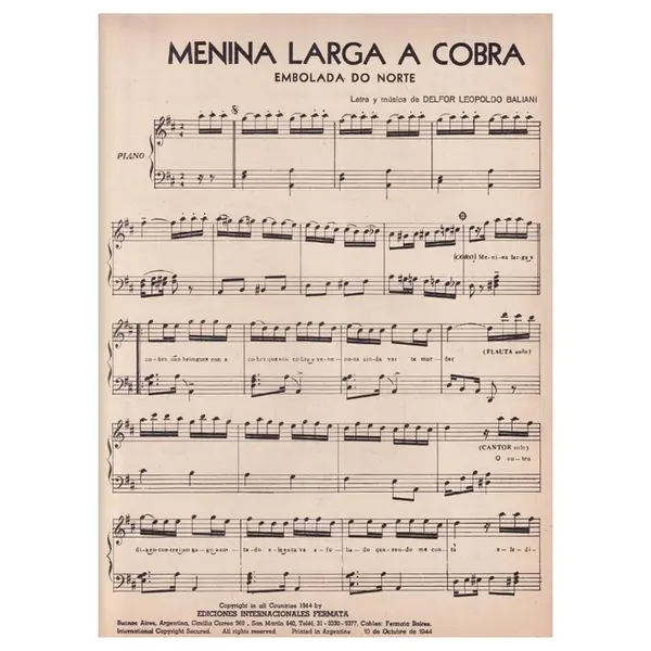 Menina Larga a Cobra - Embolada do Norte