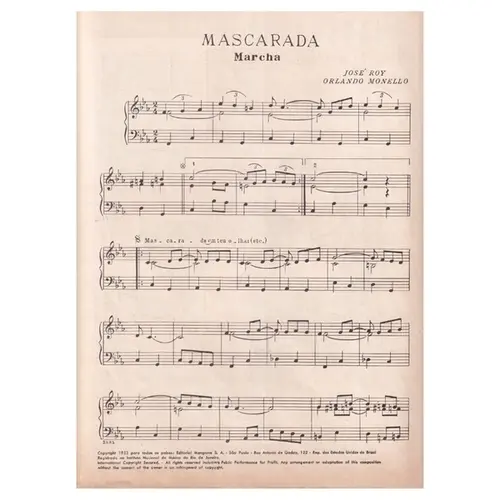 Mascarada - Marcha