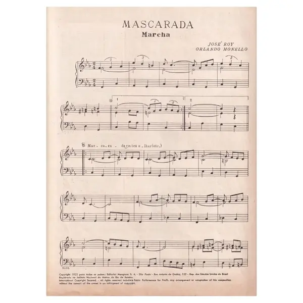 Mascarada - Marcha