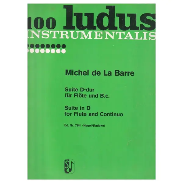 Suite D Dur Fur Flote und Basso continuo