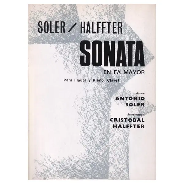 Sonata En Fa Mayor para flauta y piano