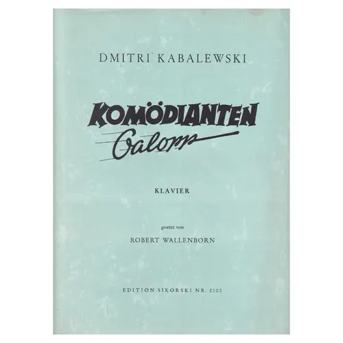 komodianten - galopp - piano