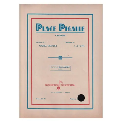 Place Pigalle - Chanson