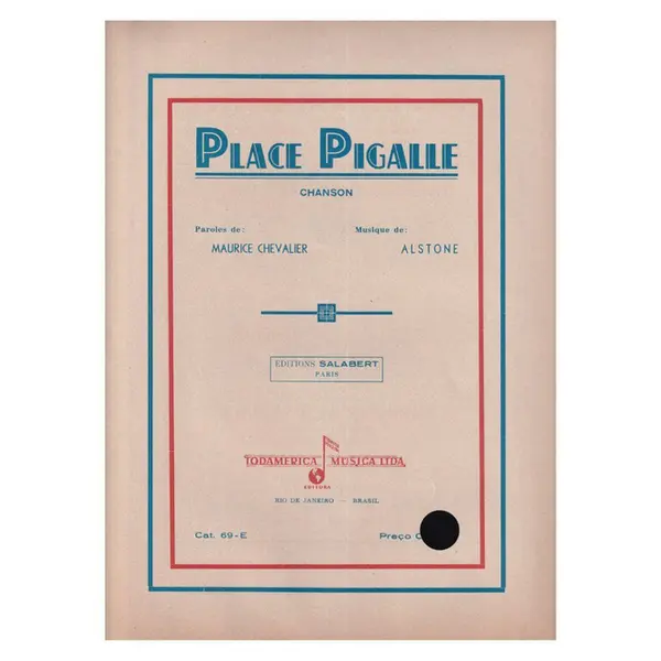 Place Pigalle - Chanson