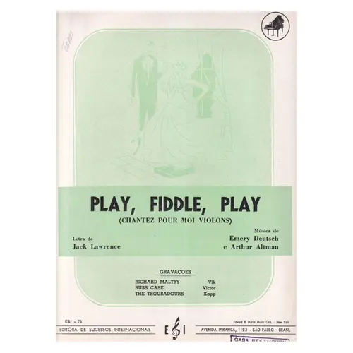 Play,Fiddle,Play(Chantez Pour Moi Violons)
