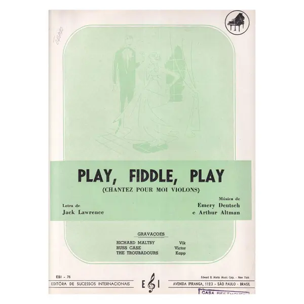 Play,Fiddle,Play(Chantez Pour Moi Violons)