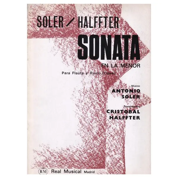 Sonata en la menor para flauta y piano