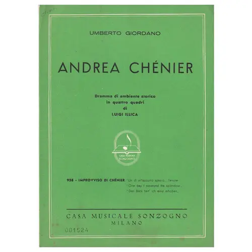 Andrea Chenier - Improvviso Di Chenier