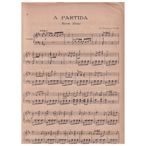 A Partida - marcha militar op. 85