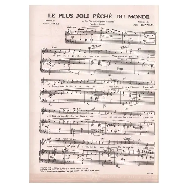 Le Plus Joli Péché du Monde