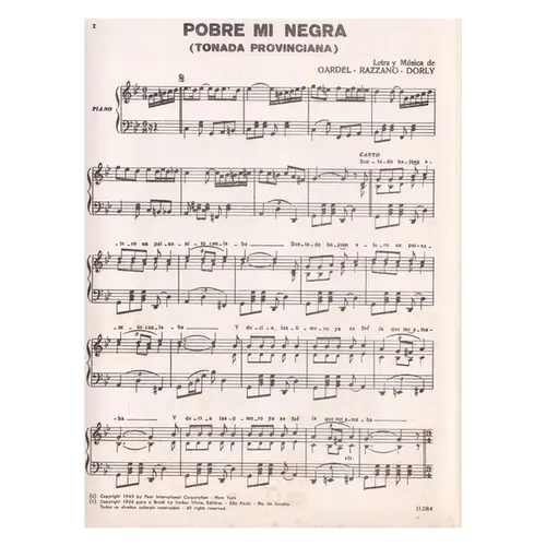 Pobre Mi Negra - Toada Popular