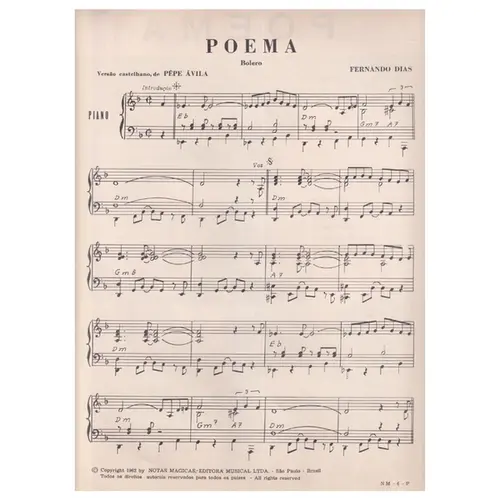 Poema - Bolero