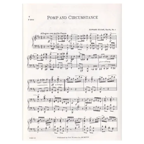Pomp and Circumstance - op. 39 n.1