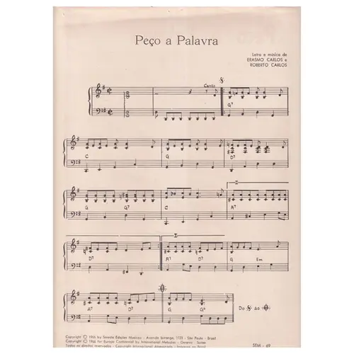 Peço A Palavra