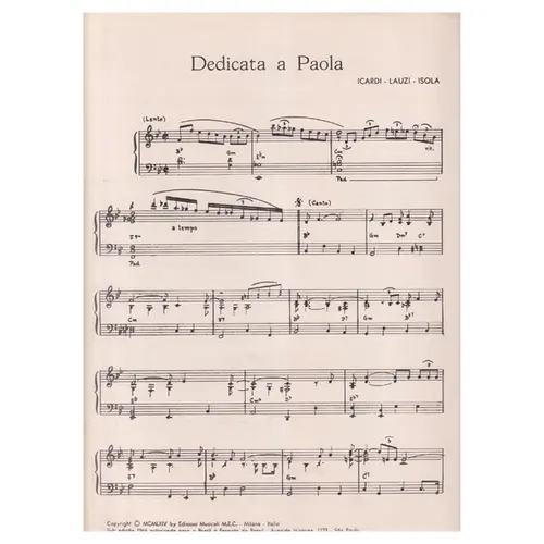 Paula - Dedicata a Paola