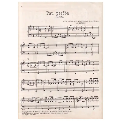 Pau Perobá - Samba